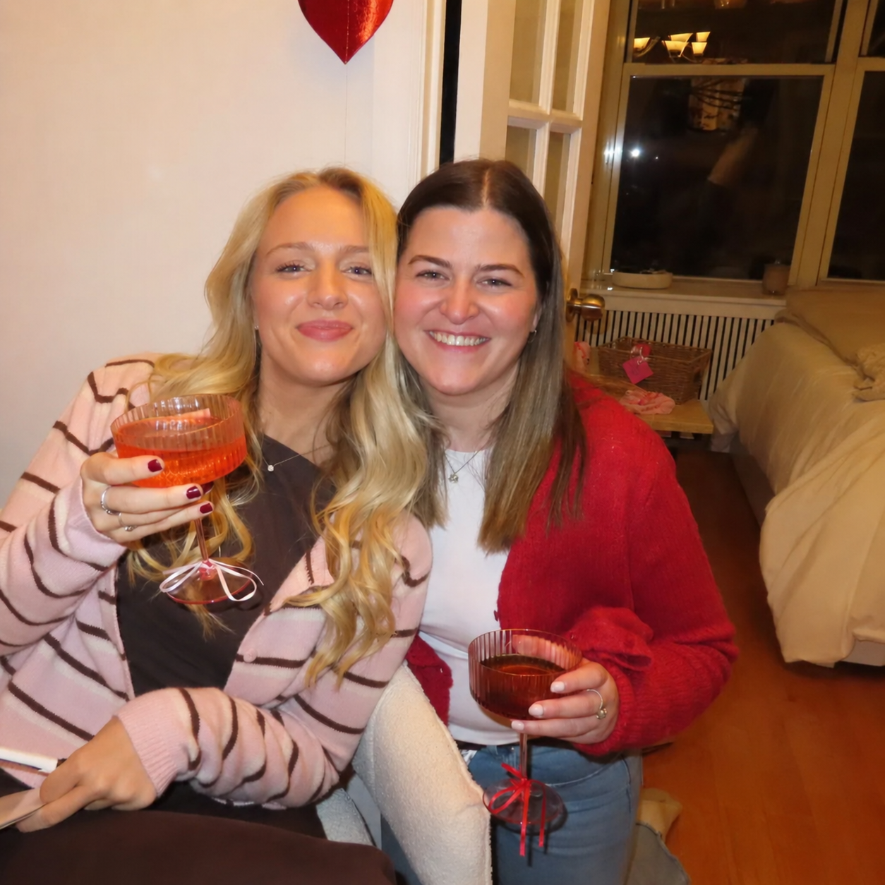 Cocktails at mine, then a jazz bar
